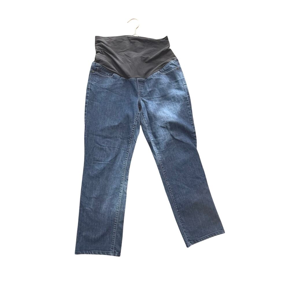 Loft Women's Blue Maternity Jeans